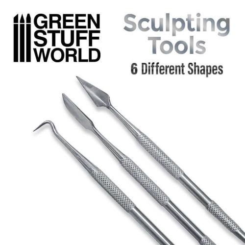 3x Sculpting Tools