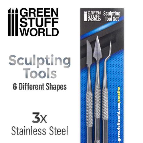 3x Sculpting Tools