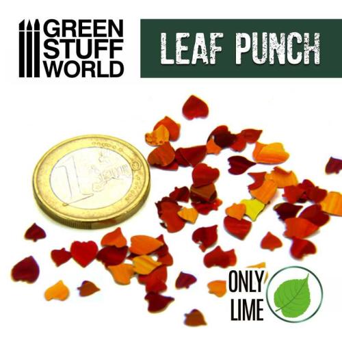 Big Miniature Leaf Punch Lime
