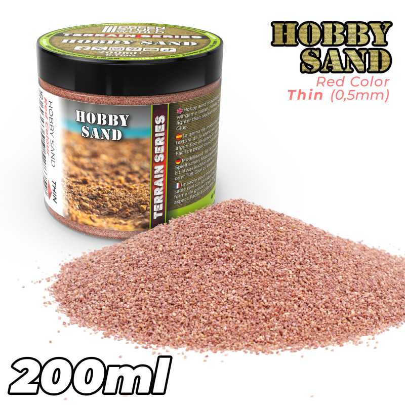 Thin Hobby Sand - Red 200ml