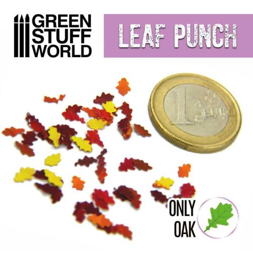 Medium Miniature Leaf Punch Oak