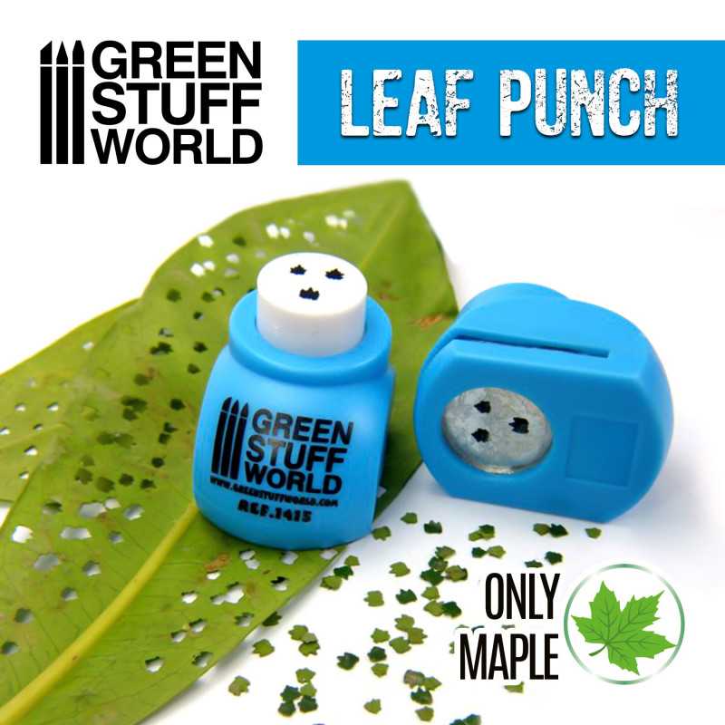 Medium Miniature Leaf Punch Maple