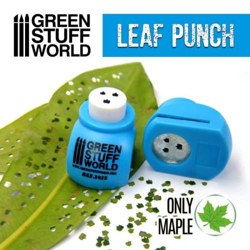 Medium Miniature Leaf Punch Maple