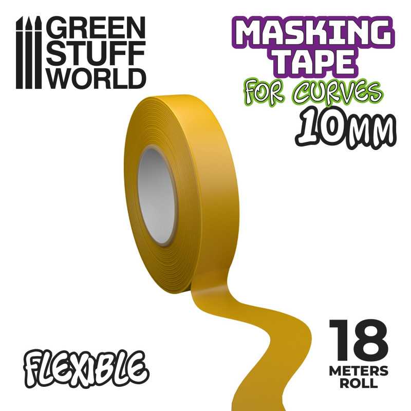 Flexible Masking Tape for curves - 10mm