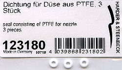 3x PTFE Nozzle Seal