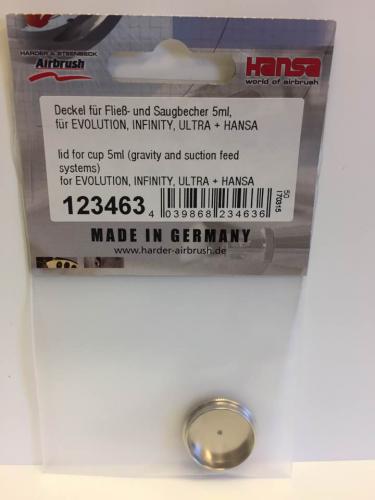 Lid for Cup 5 ml, Evolution, Infinity, Ultra, Hansa