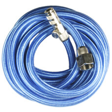 Braided hose complete, 2m (3.3x7mm)