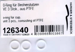 3x O-Ring PTFE Cup