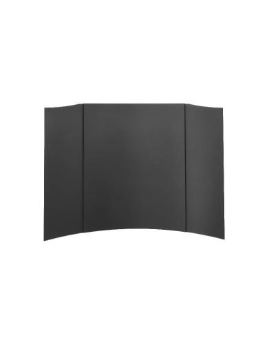 Car bonnet US-Classic 47,5 x 34 cm, matt black single-sided finish