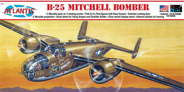 B-25 Mitchell Bomber 1/64