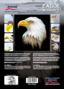 Stencil "Eagle Wildlife" Set