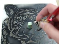 Stencil "Tiger Wildlife" Set