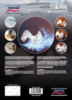 Stencil "Swan Wildlife" Set