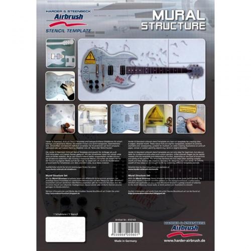 Stencil "Mural Structure"