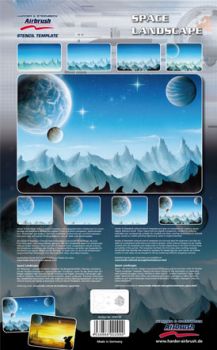 Stencil "Space Landscape", XL
