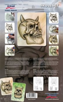 Stencil "Skull" Set