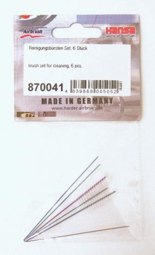 AIRBRUSH CLEANING BRUSH SET x6