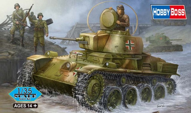 Hungarian Light Tank 38M Toldi I (A20) inkl. Svenska Pansardekaler 1/35