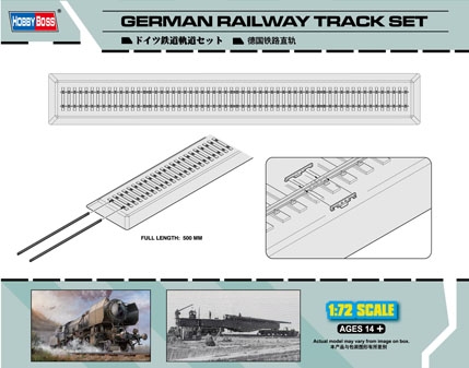 Railway Track set 1/72