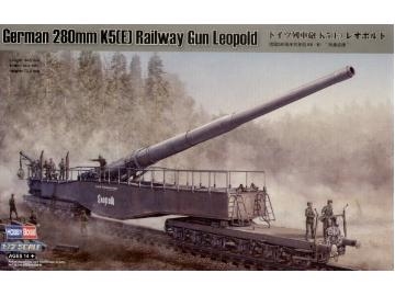 Leopold Railroad Gun 280mm K5(E) 1/72