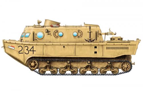 Land Wasser-Schlepper Amphibius Tractor early 1/72