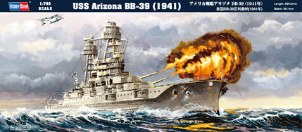 USS Arizona BB-39 (1941) 1/700