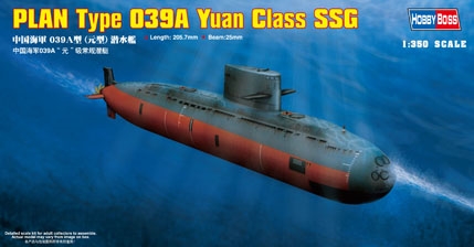 PLAN Type 039A Yuan class 1/350
