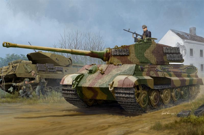 Pz.Kpfw.Vi Sd.Kfz.182 Tiger II (Henschel 1944 prod.) 1/35