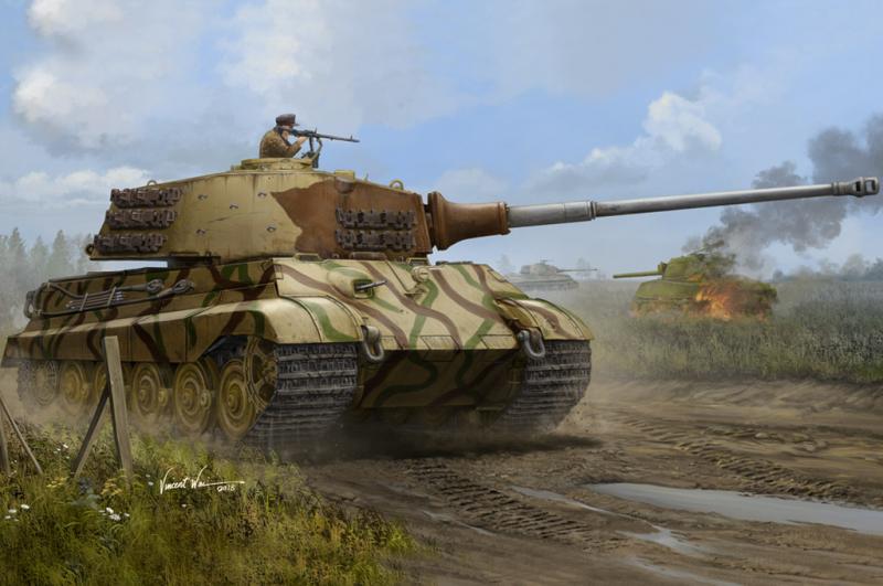 Pz.Kpfw.Vi Sd.Kfz.182 Tiger II (Henschel 1945 prod.) 1/35