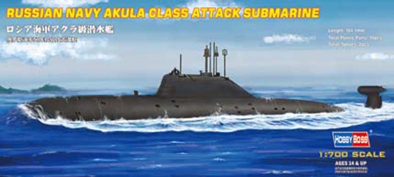 Akula Class Attack Sub 1/700