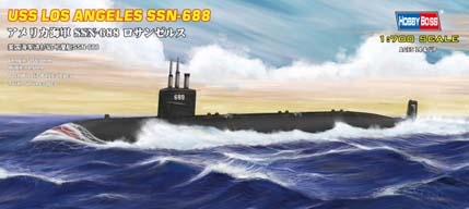USS SNN-688 Los Angeles 1/700