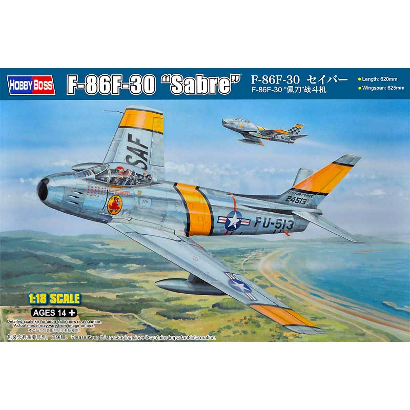 F-86F-30 Sabre 1/18