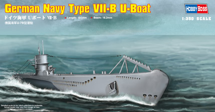 DKM Type VIIB U-Boat 1/350