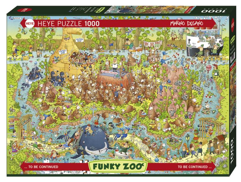 Australian Habitat - Funky Zoo 1000 bitar