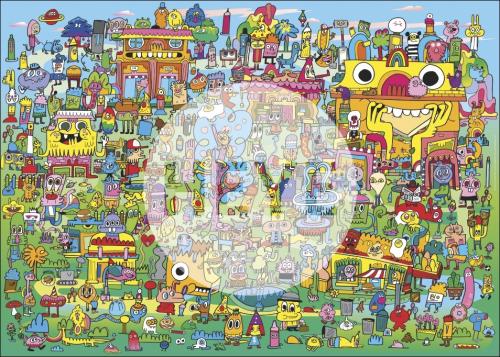 Doodle Village - Pens are my Friends 1000 bitar