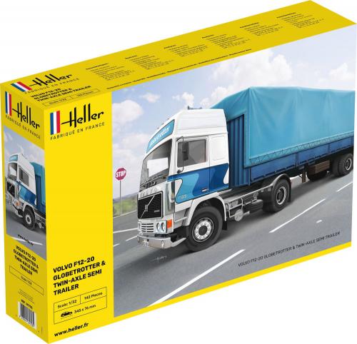 F12-20 Globetrotter & Twin-Axle Semi trailer 1/32