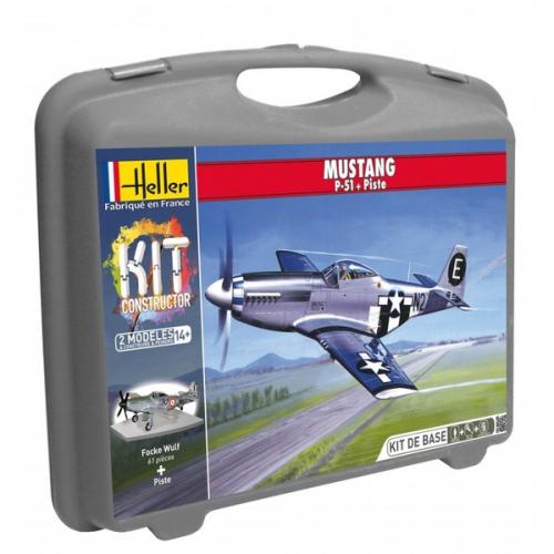 P-51D Mustang incl. tarmac (Diorana set up) plus glue, painst and brush 1/72