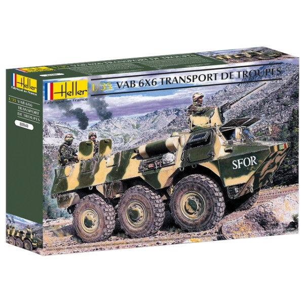 1/43 CEF Replex 156 V VAB 6X6 Transport de troupe militaire vert - UK 1/43 CEF Replex 156 V VAB 6X6 Transport de troupe militaire vert - UK