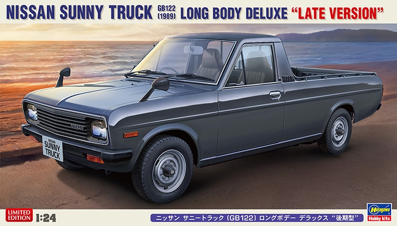 Nissan Sunny Truck GB122 (1989) Long Body Deluxe "Late Type" 1/24