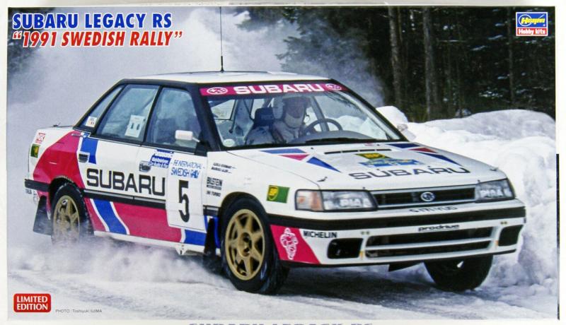 Subaru Legacy RS 1992 Swedish Rally 1/24