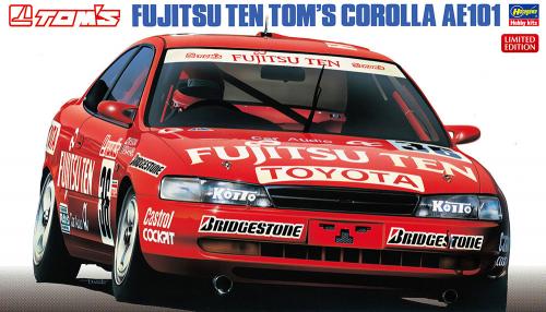 Toyota Fujitsu Ten TomS Corolla Ae101 1/24