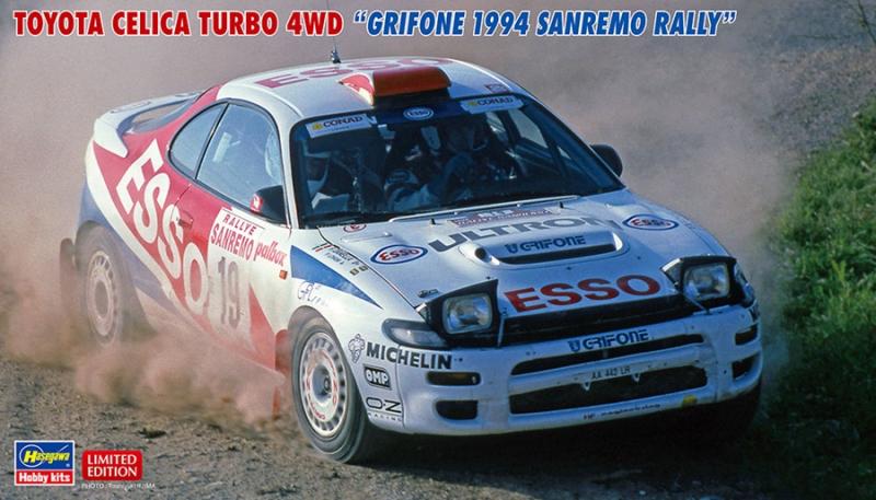 TOYOTA CELICA TURBO 4WD “GRIFONE 1994 SANREMO RALLY” 1/24