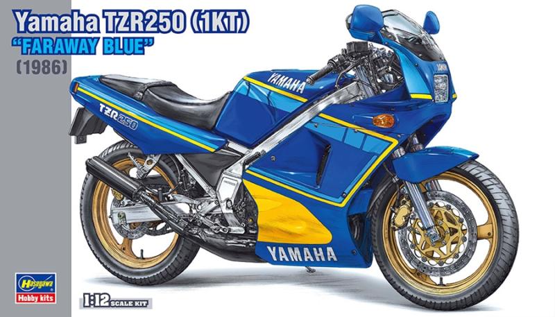 Yamaha TZR250 1KT Faraway blue 1/12