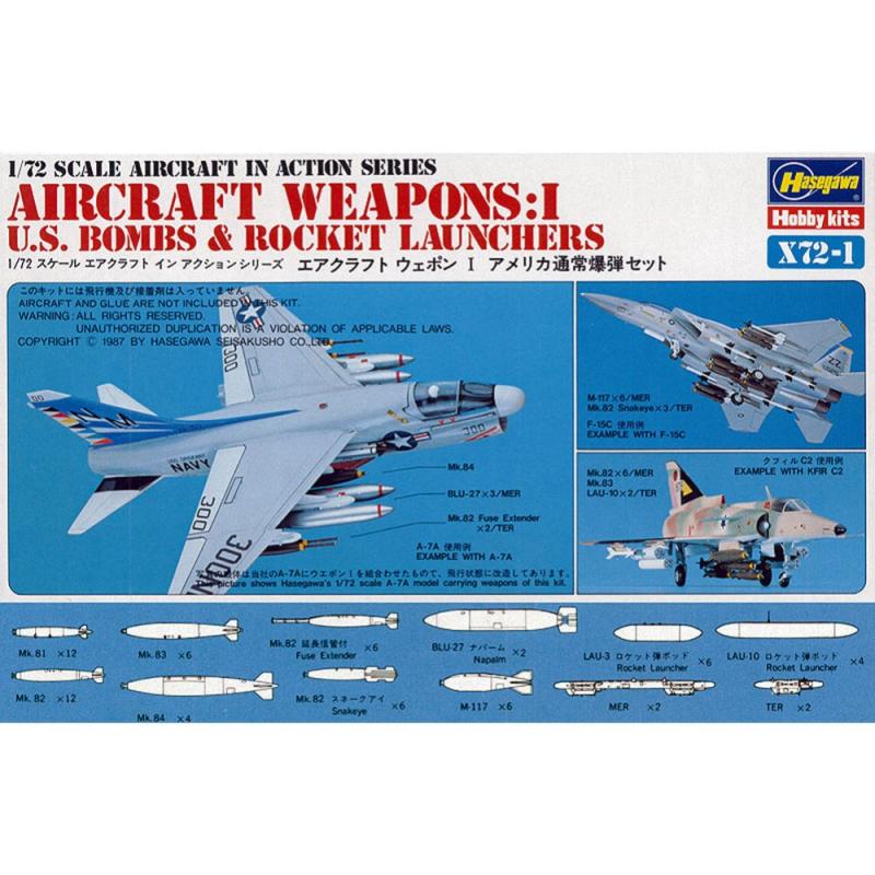 US Aircraft Weapons I 1/72
