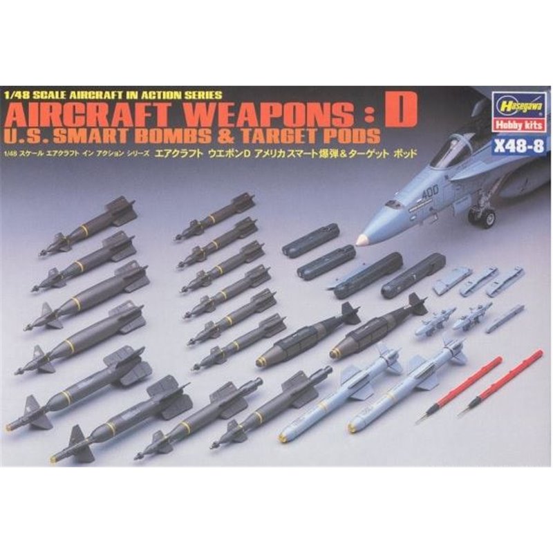 Aircraft Weapons D US Smart Bombs & Targets 1/48
