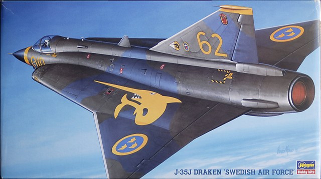 J-35J Draken 'Swedish Air Force' 1/72