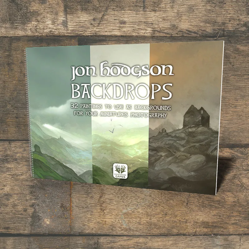 Jon Hodgson Backdrops: Book One (A4)
