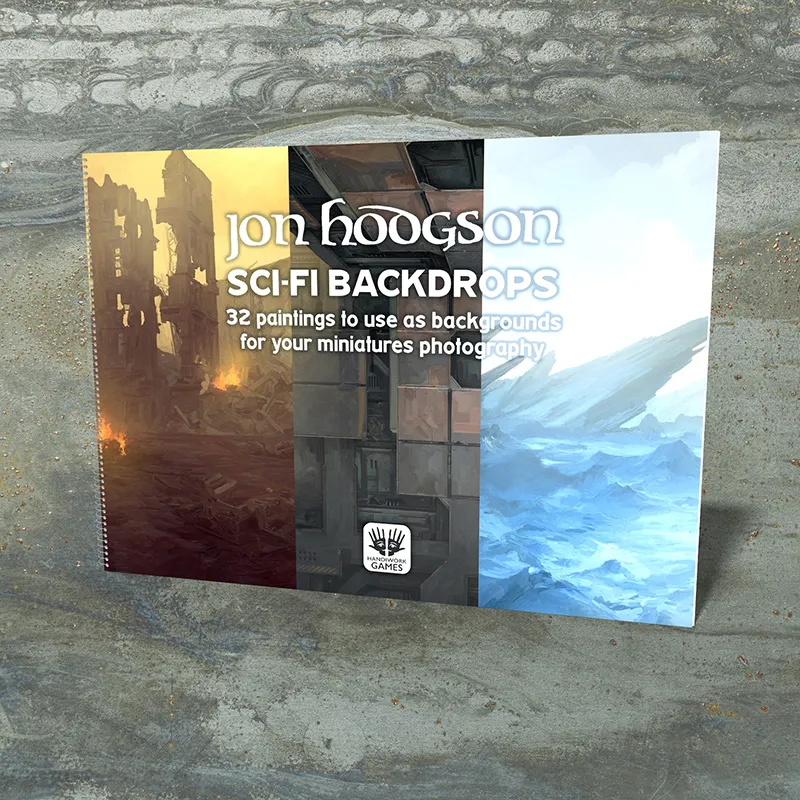 Jon Hodgson Backdrops: Sci-fi (A4)