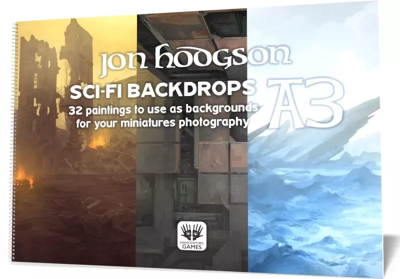 Jon Hodgson Backdrops: Sci-Fi (A3)