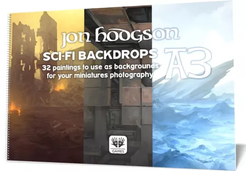 Jon Hodgson Backdrops: Sci-Fi (A3)
